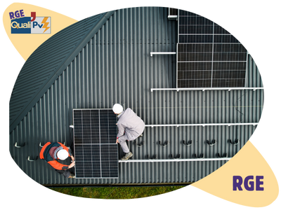 Installation de panneaux photovoltaïques avec EMD Renov'